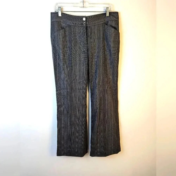 Michael Michael Kors Striped Trousers  - 10 - Picture 1 of 5